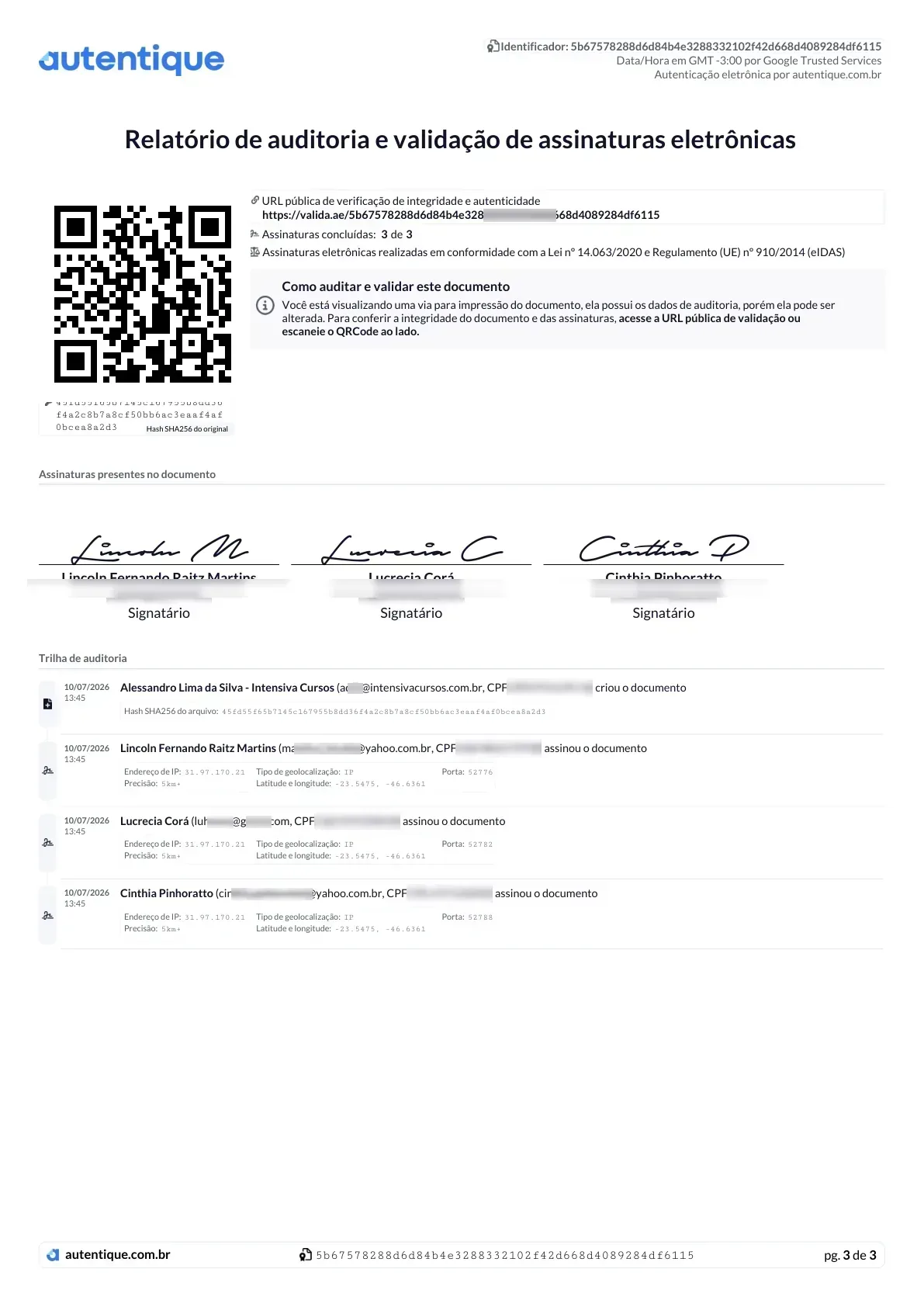 Reciclagem NR 10 · 3 de 3
