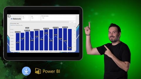 Power BI + Dashboard de Balancete + Dados do Protheus TOTVS